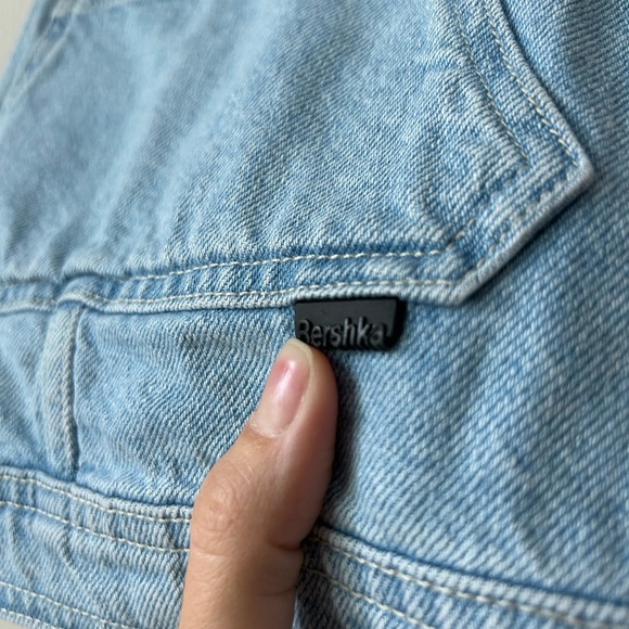 90s two-tone denim set RARE! - Picture 6 of 11